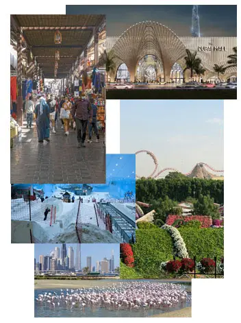 De compras por Dubai