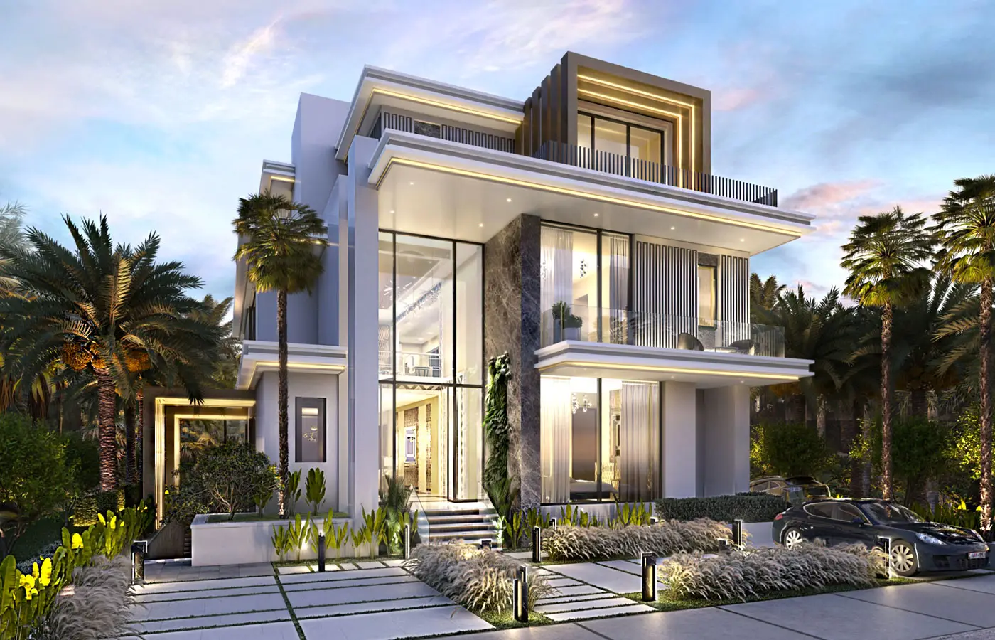 Frontal vivienda LV75E