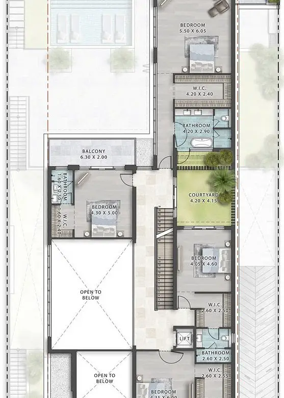 Planta primera LV75E
