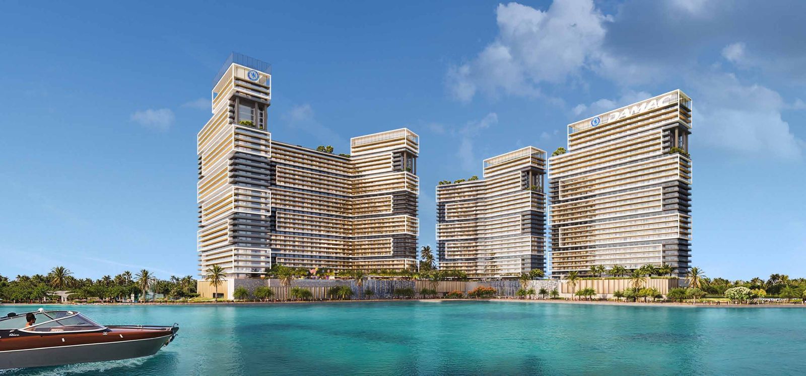 Chelsea Residences by DAMAC, Dubai Maritime City: torres frente al mar