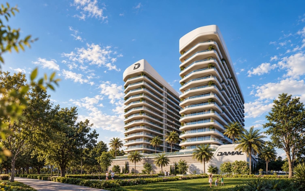 Damac Elo, Dubái: torres residenciales entre jardines