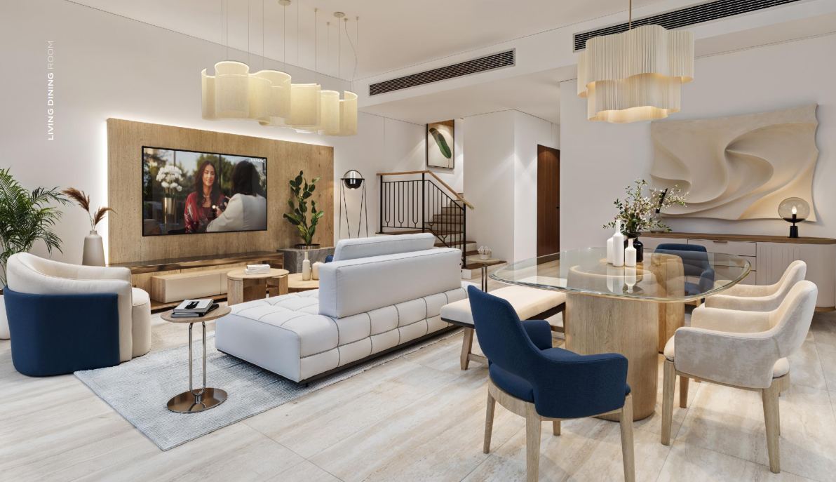 DAMAC Islands 2, Dubailand: salón comedor de un adosado