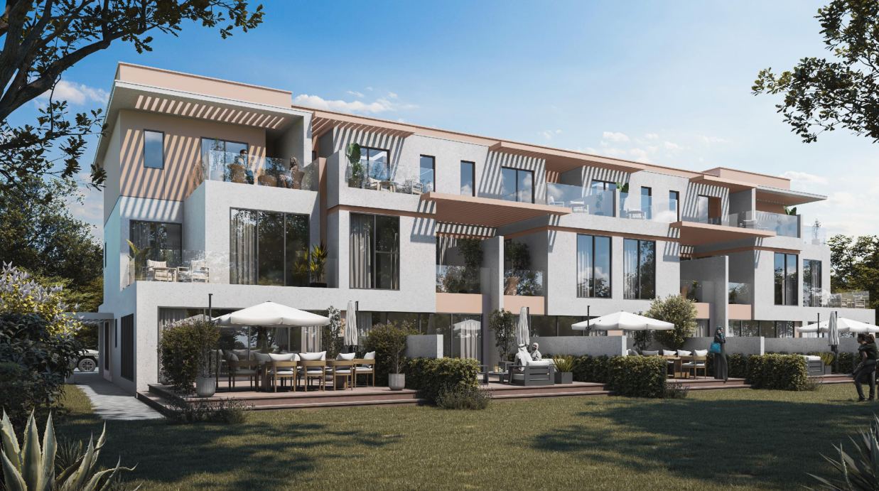 DAMAC Islands 2, Dubailand: jardines traseros de los adosados