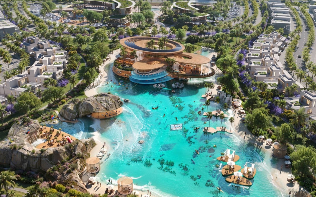 DAMAC Islands 2, Dubailand: laguna con playa, club social y viviendas