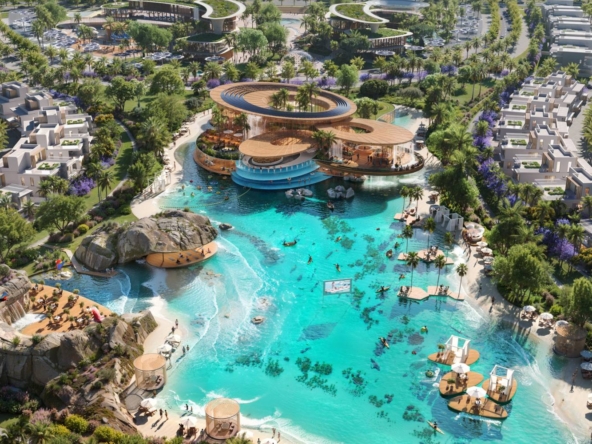 DAMAC Islands 2, Dubailand: laguna con playa, club social y viviendas