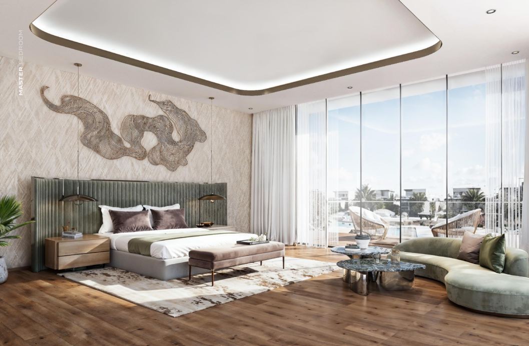 DAMAC Islands 2, Dubailand: dormitorio principal de una villa