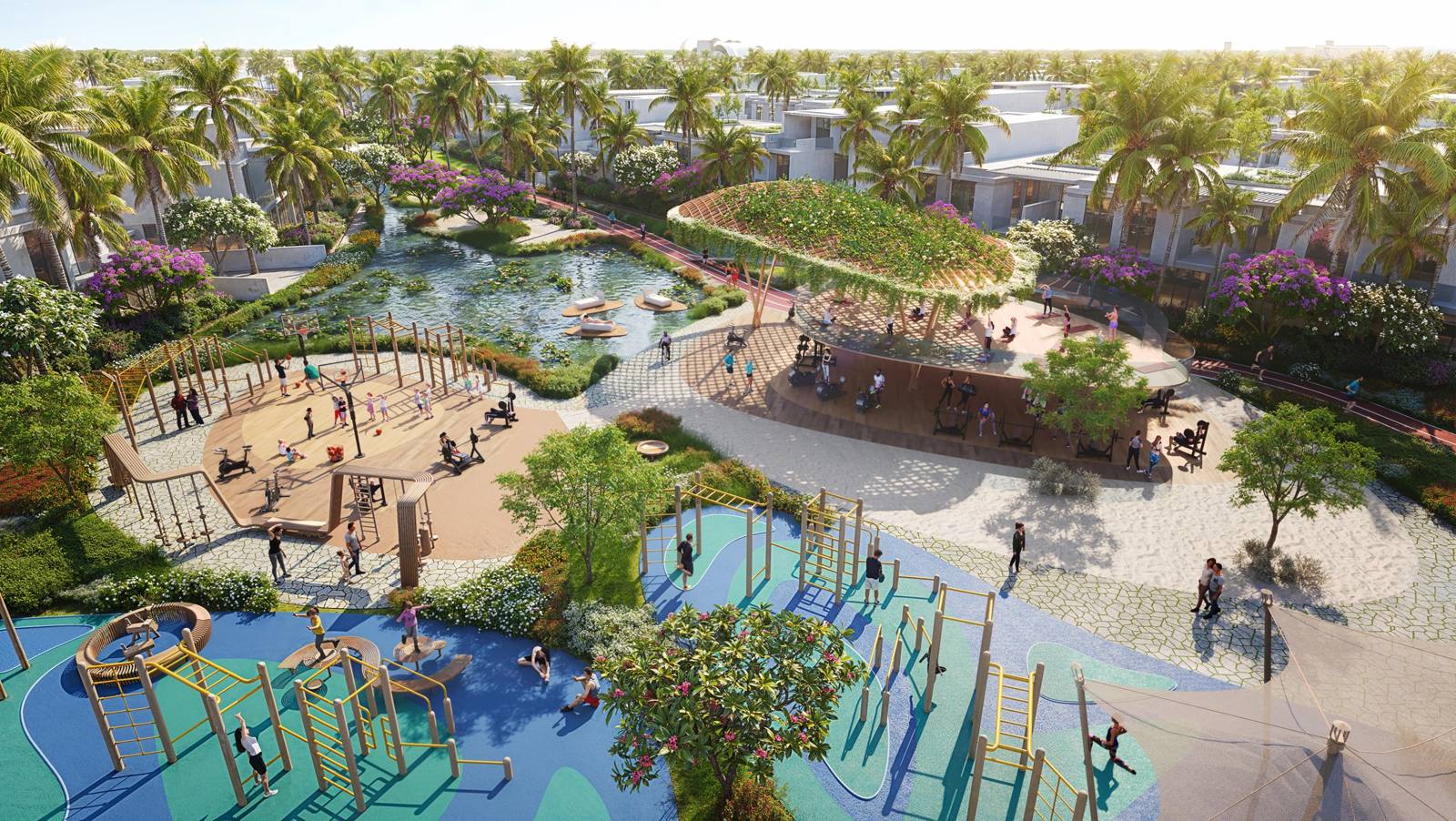 DAMAC Islands 2, Dubailand: zona deportiva y parque infantil