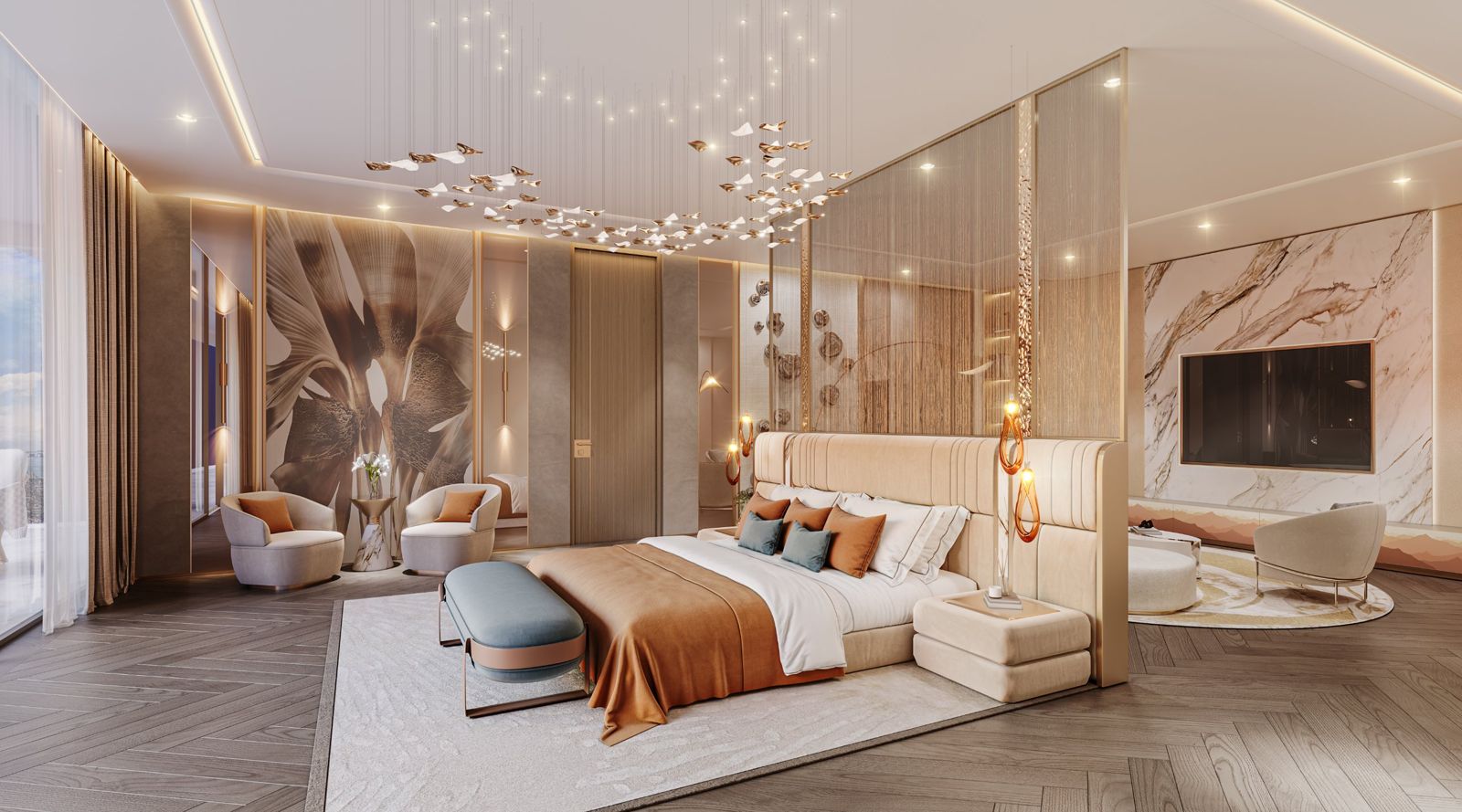 Safa Gate by DAMAC, Sheikh Zayed Road: dormitorio principal