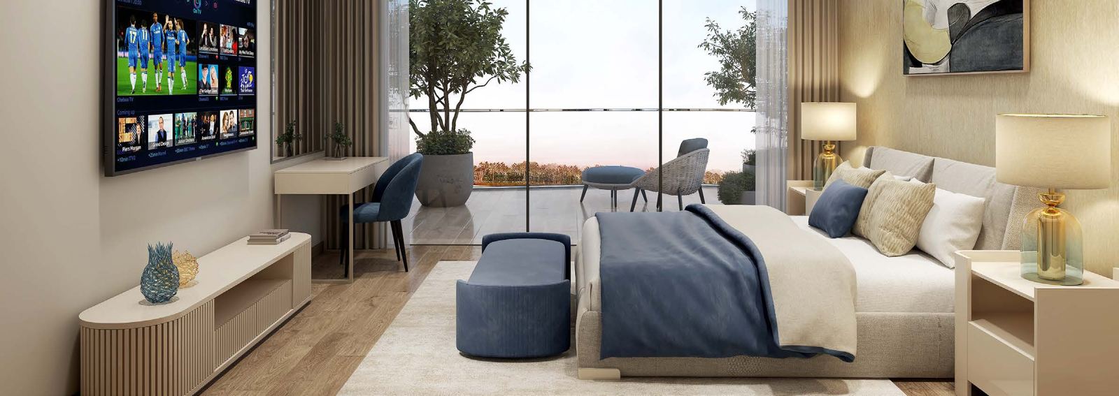 Sorrento, DAMAC Lagoons: dormitorio
