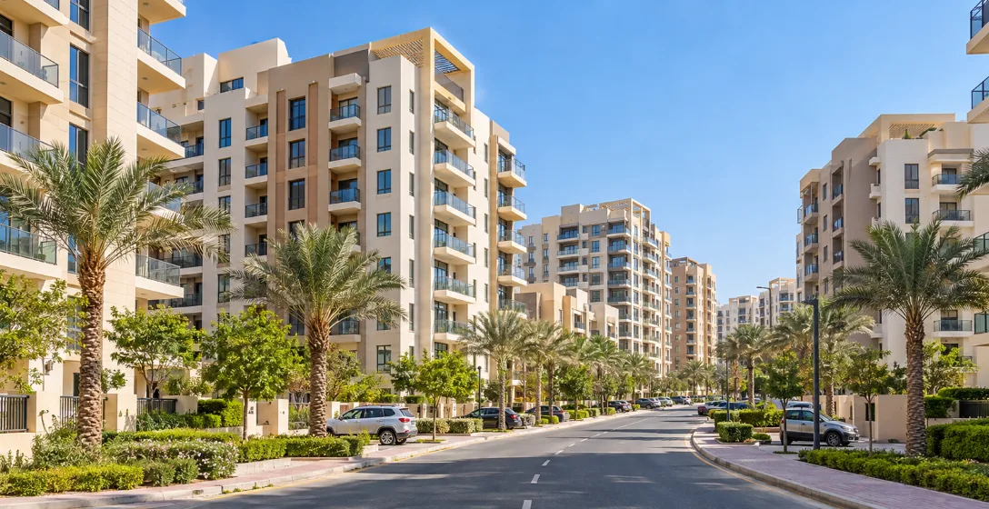 vivienda de precio medio en Dubái